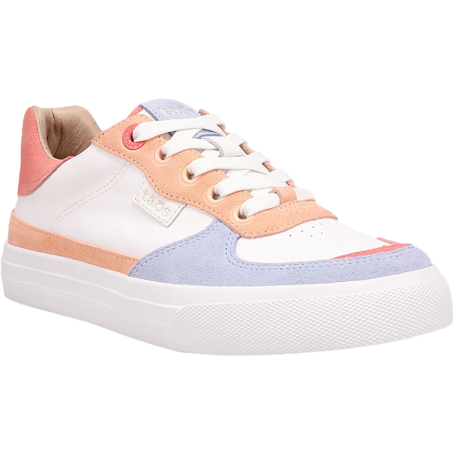 Taos Pop Soul Women's Sporty Lace Up Shoes Peach/Coral Multi - Image 5