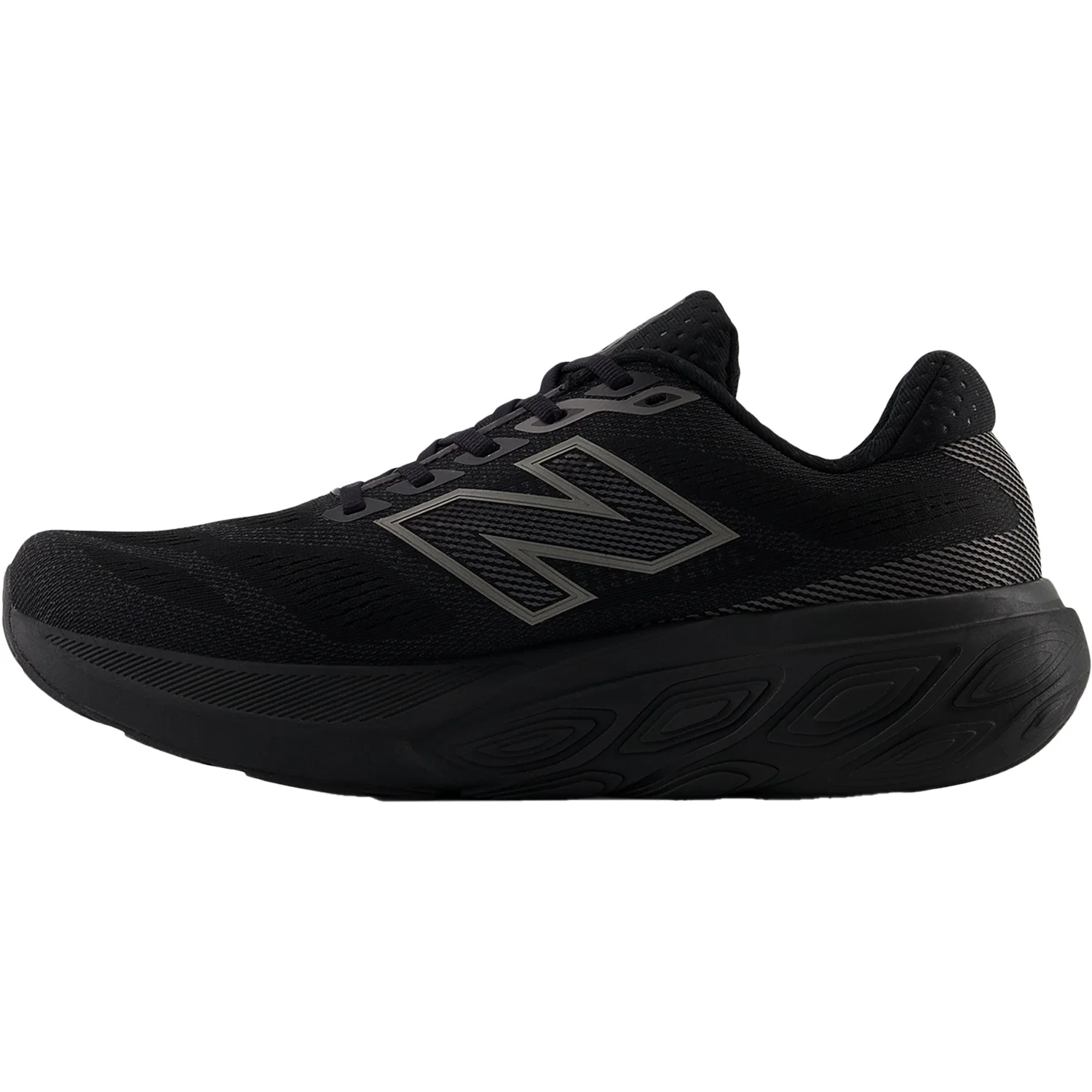 New Balance M880K15 // Metallic (Neutral Support) Men's Athletic Shoes Sneakers Black/Black/Black Mesh - Image 3