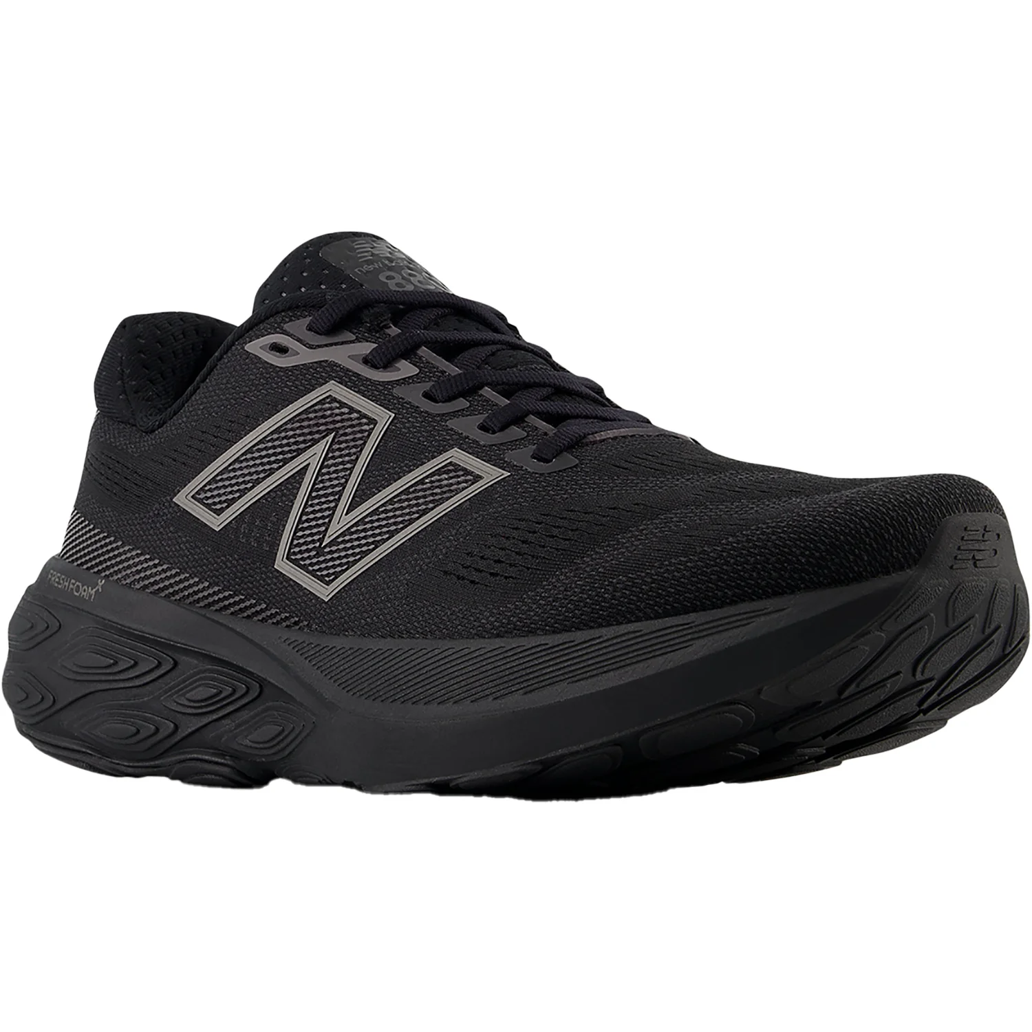 New Balance M880K15 // Metallic (Neutral Support) Men's Athletic Shoes Sneakers Black/Black/Black Mesh - Image 5