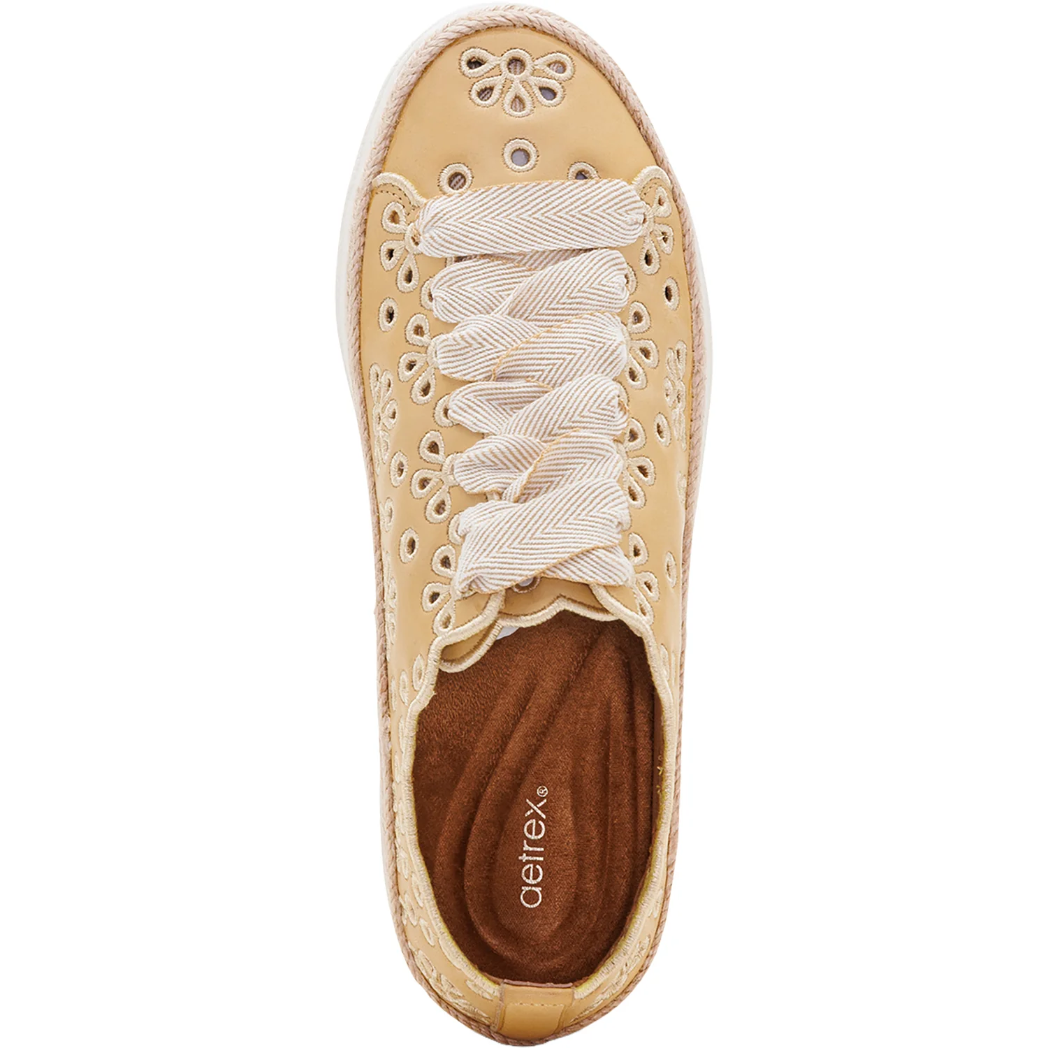 Aetrex Charlotte Women's Casual Lace-Ups Butter - Image 2