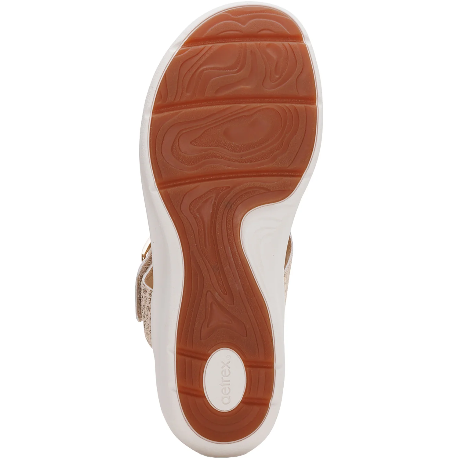 Aetrex Donna Women's Sandals Champagne - Image 4