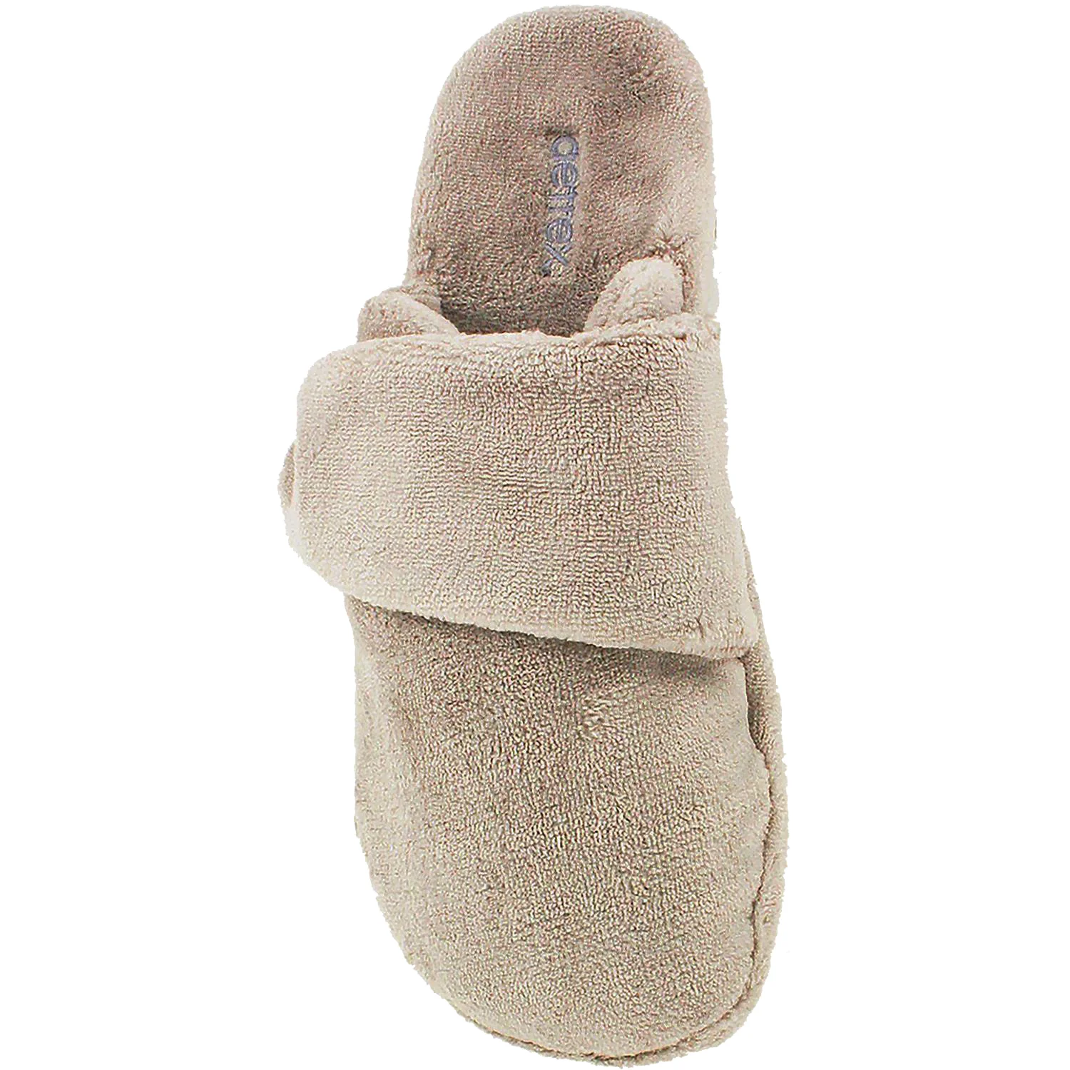 Aetrex Mandy Women's Slippers Coffee Terrycloth - Image 2