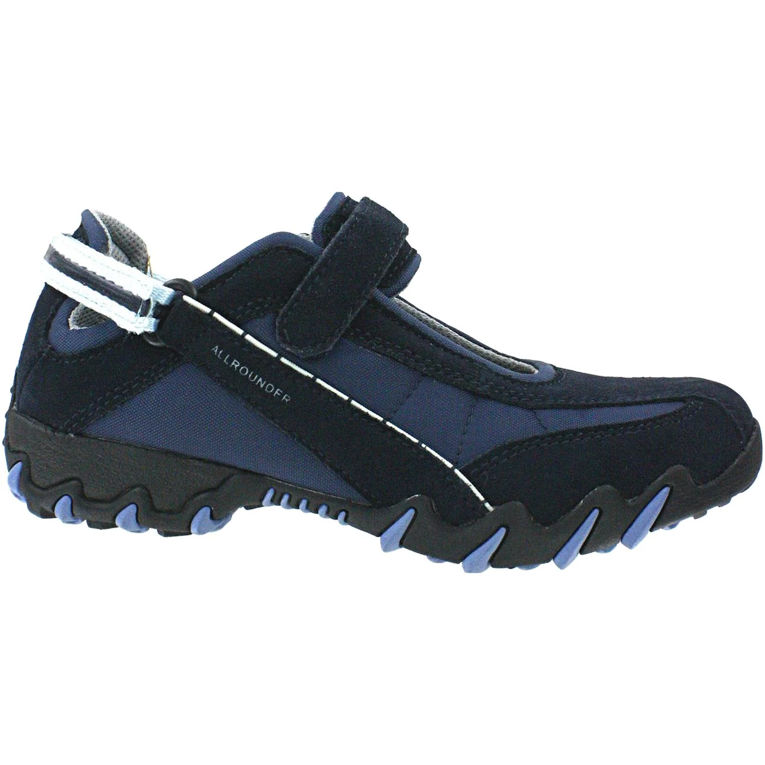 Allrounder by Mephisto Niro Women's Sneakers Dark Blue Suede
