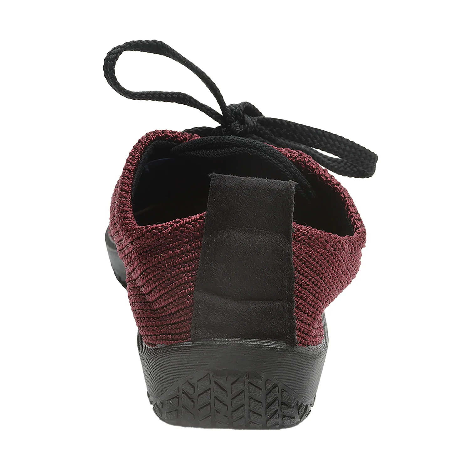 Arcopedico LS Knit Fabric Women's Athleisure Lace Up Shoes Bordeaux - Image 5
