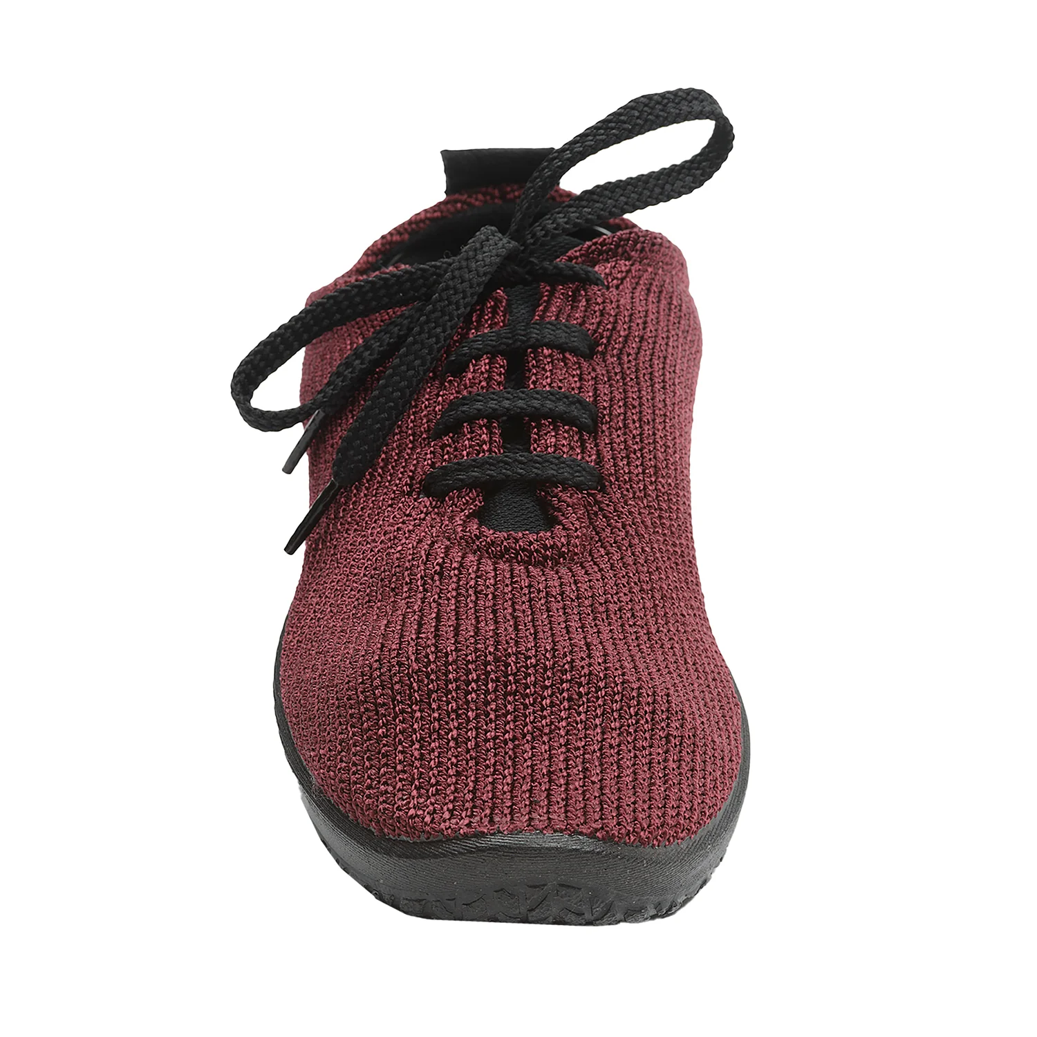 Arcopedico LS Knit Fabric Women's Athleisure Lace Up Shoes Bordeaux - Image 6