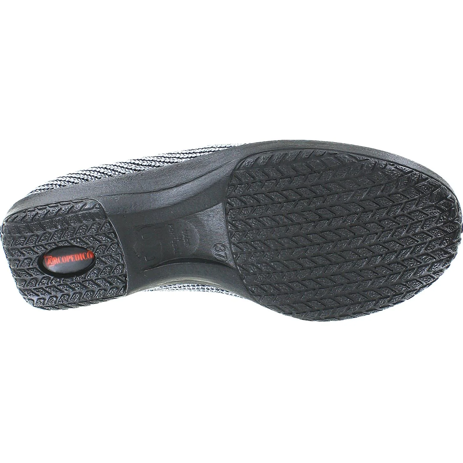 Arcopedico LS Women's Vegan Shoes Titanium Knit Fabric - Image 4