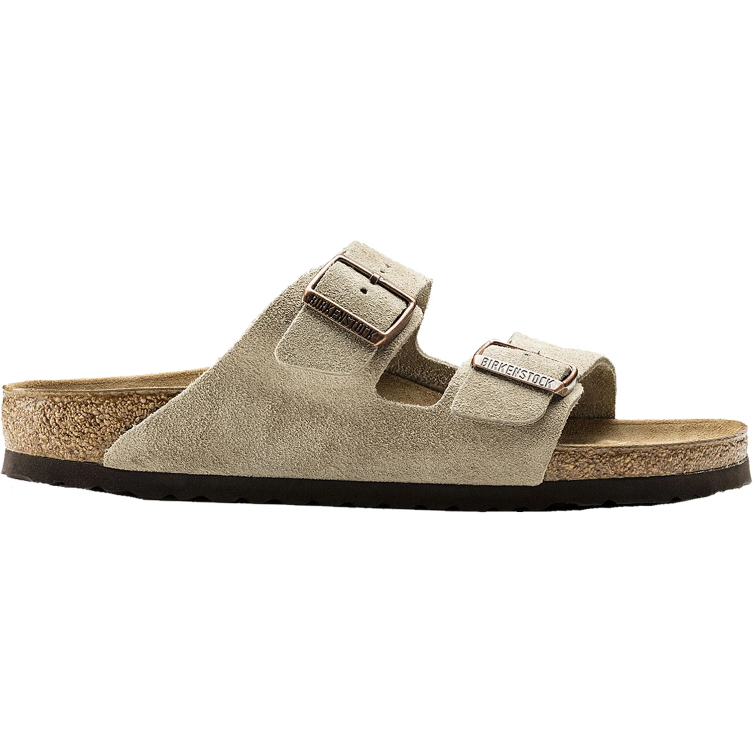 Birkenstock Arizona Unisex Sandals Taupe Suede