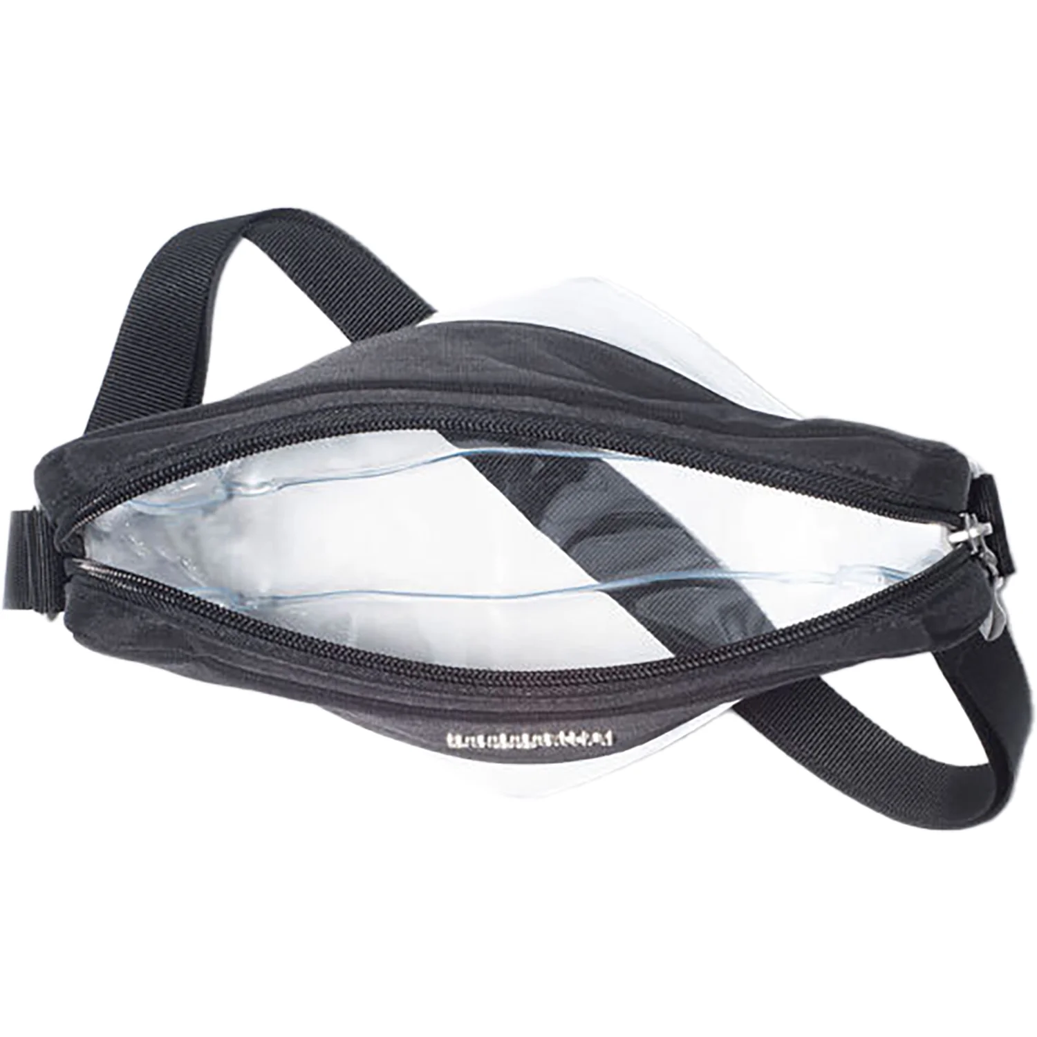 Baggallini Clear Stadium Crossbody Handbag Black - Image 2