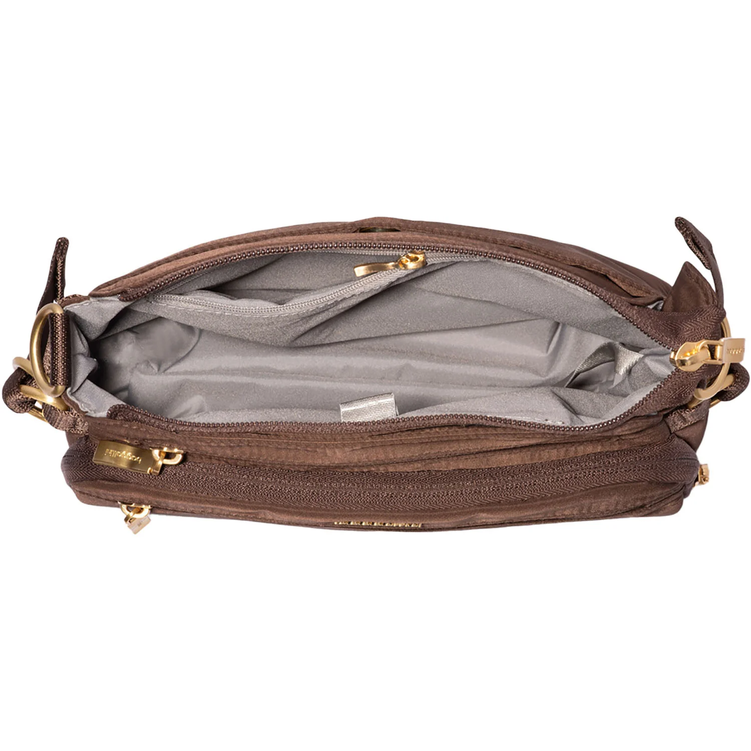 Baggallini Marais Crossbody Handbag Ganache Twill - Image 2