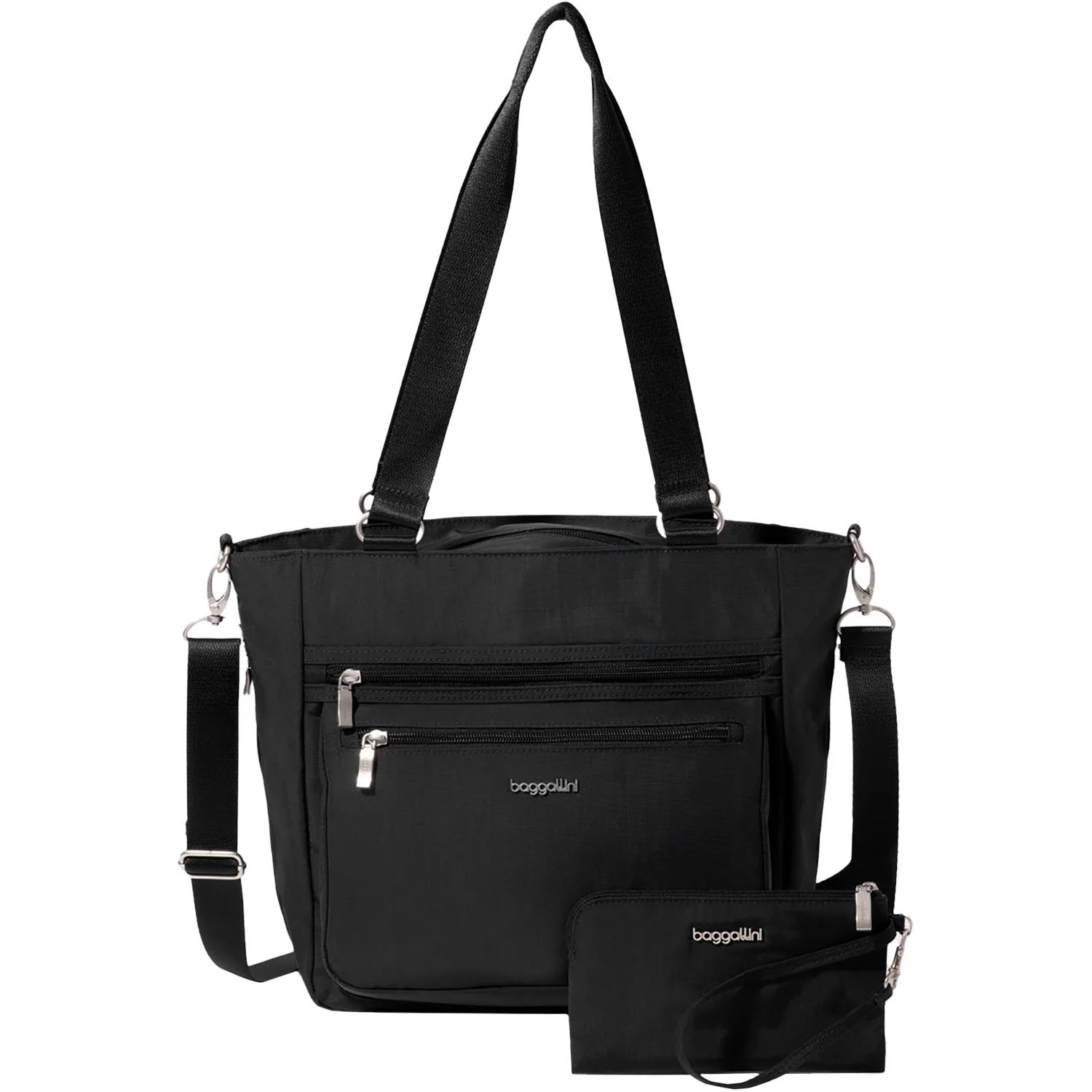 Baggallini Modern Everyday Shopper Handbag Black