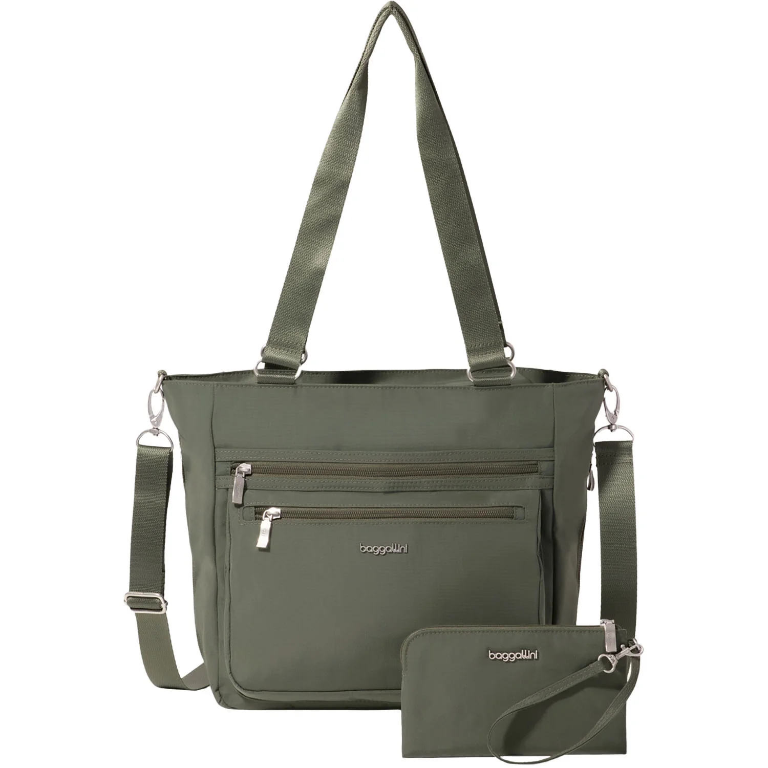 Baggallini Modern Everyday Shopper Handbag Thyme