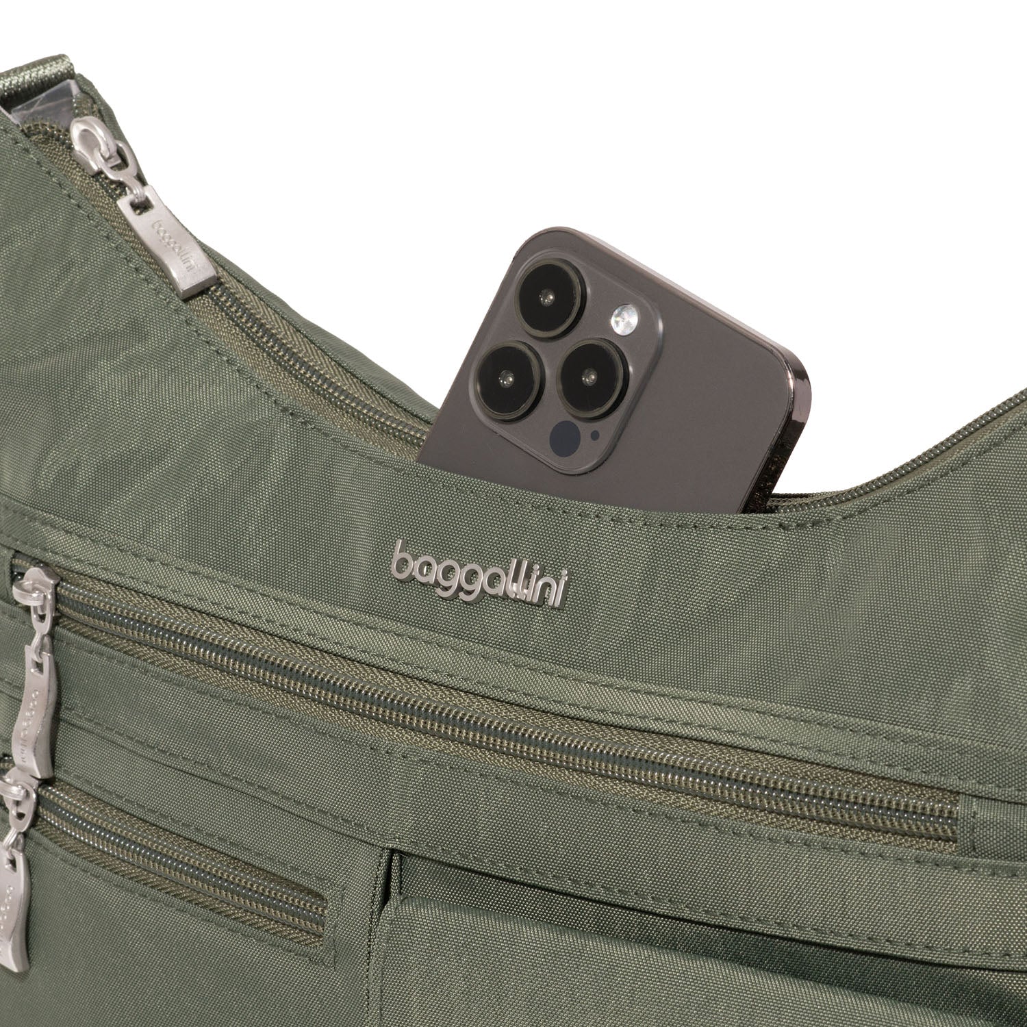 Baggallini Modern Everywhere Bag Handbag Thyme - Image 4