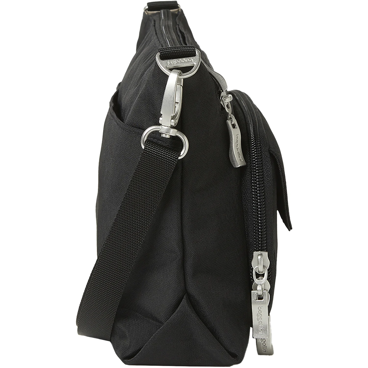 Baggallini Original Everyday Bag Handbag Black w/Sand Lining - Image 4