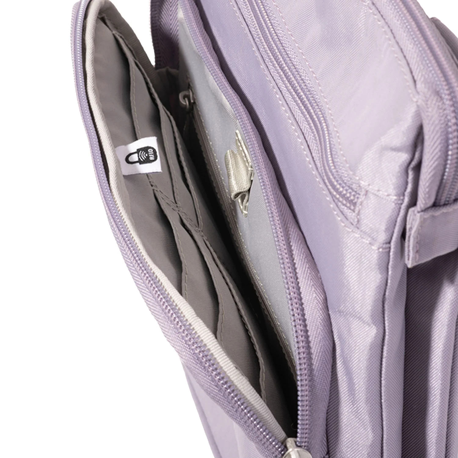 Baggallini Out and About Crossbody Handbag Lilac - Image 4