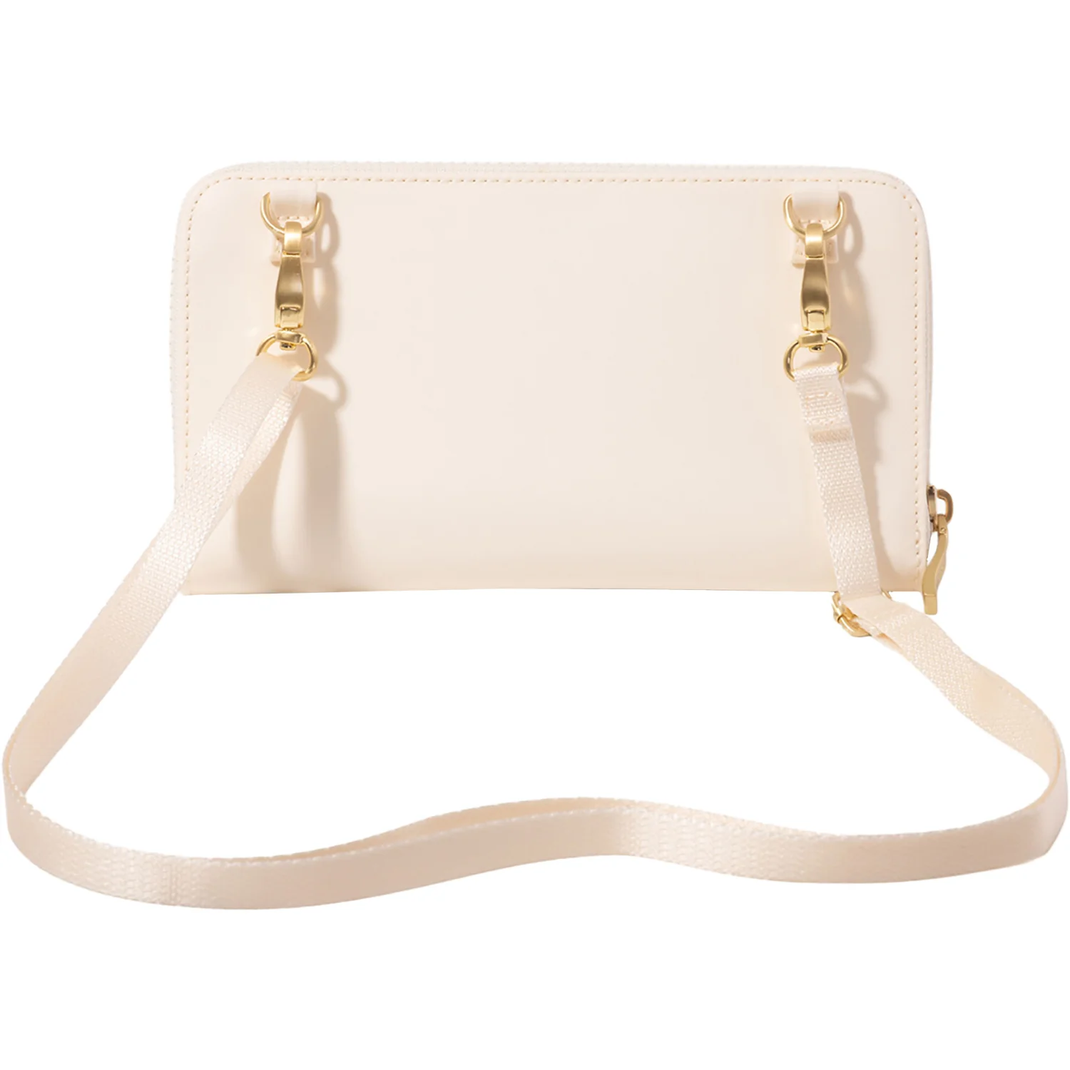 Baggallini RFID Phone Wallet Crossbody Handbag Coconut Twill - Image 3