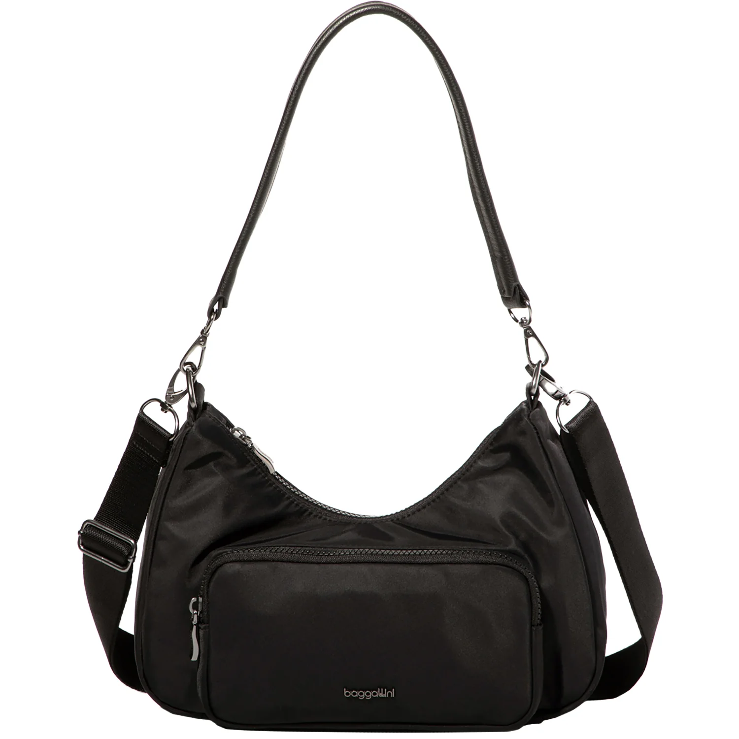 Baggallini Savannah Crossbody Handbag Black Twill
