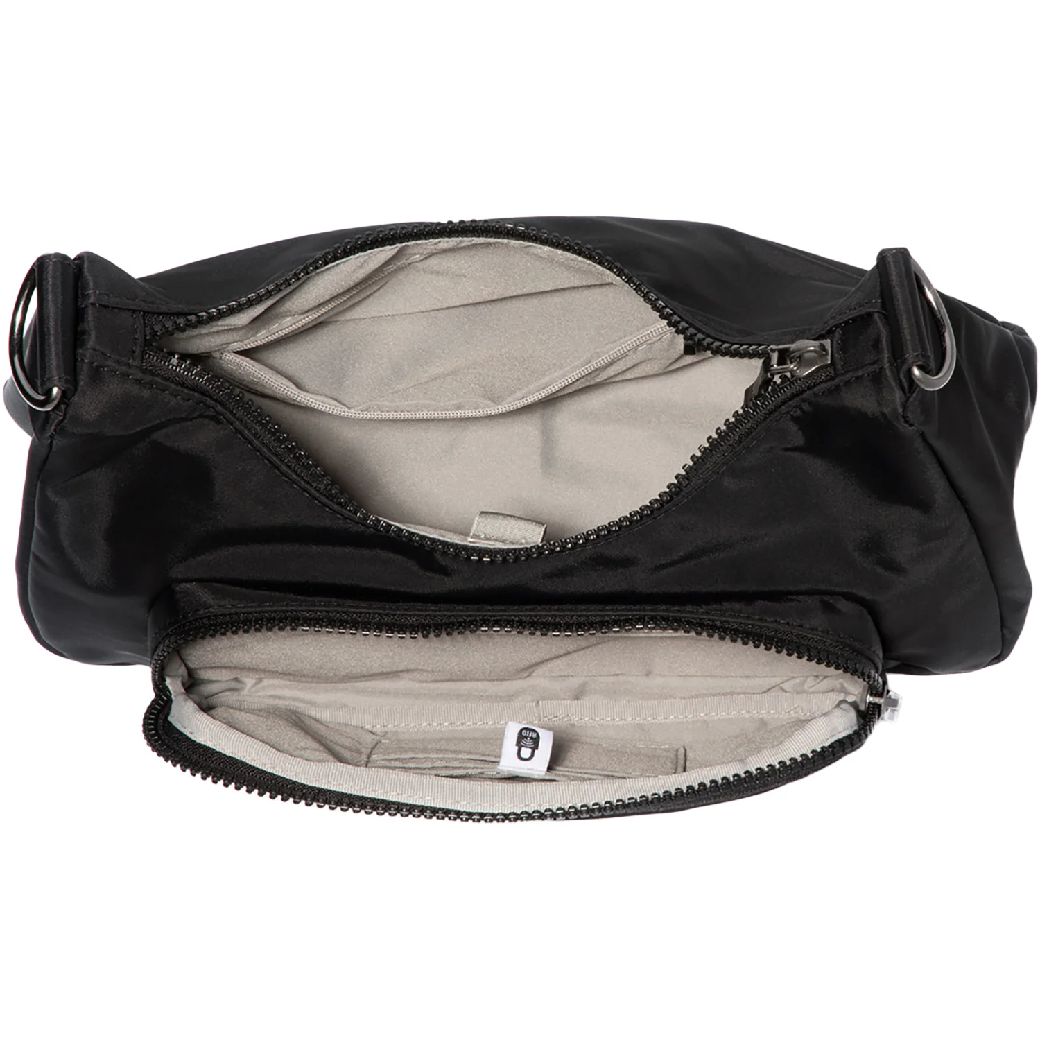 Baggallini Savannah Crossbody Handbag Black Twill - Image 2