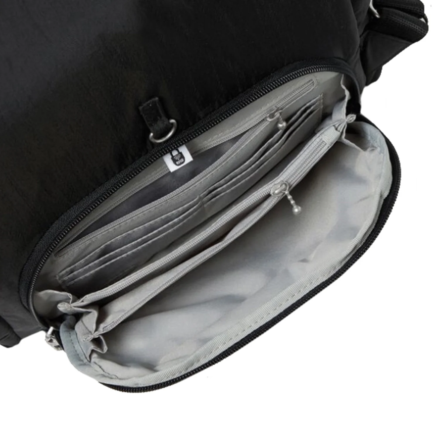 Baggallini Securetex Vacation Backpack Handbag Black - Image 3