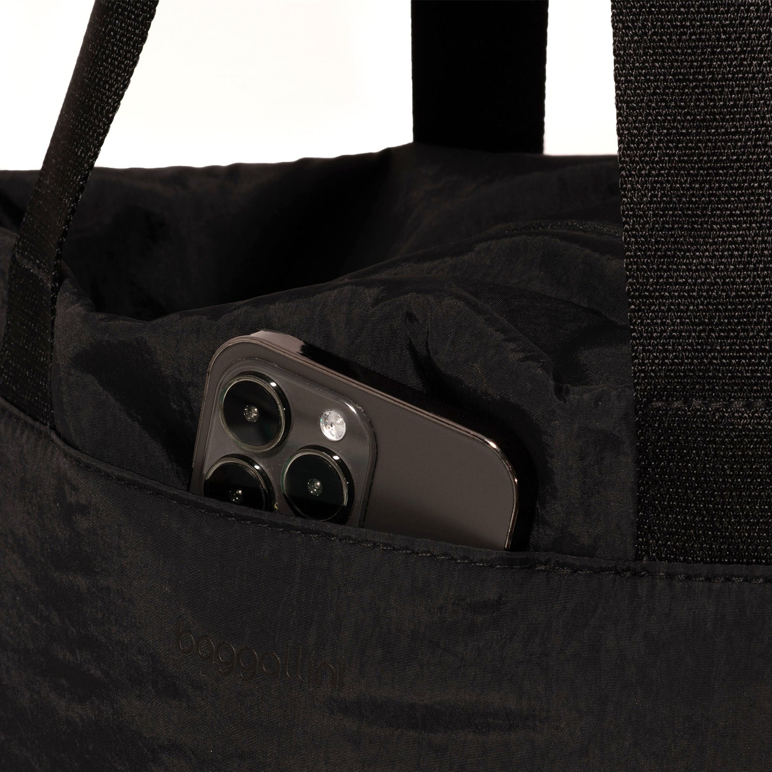 Baggallini Swift Tote B-Lite Handbag Black - Image 4