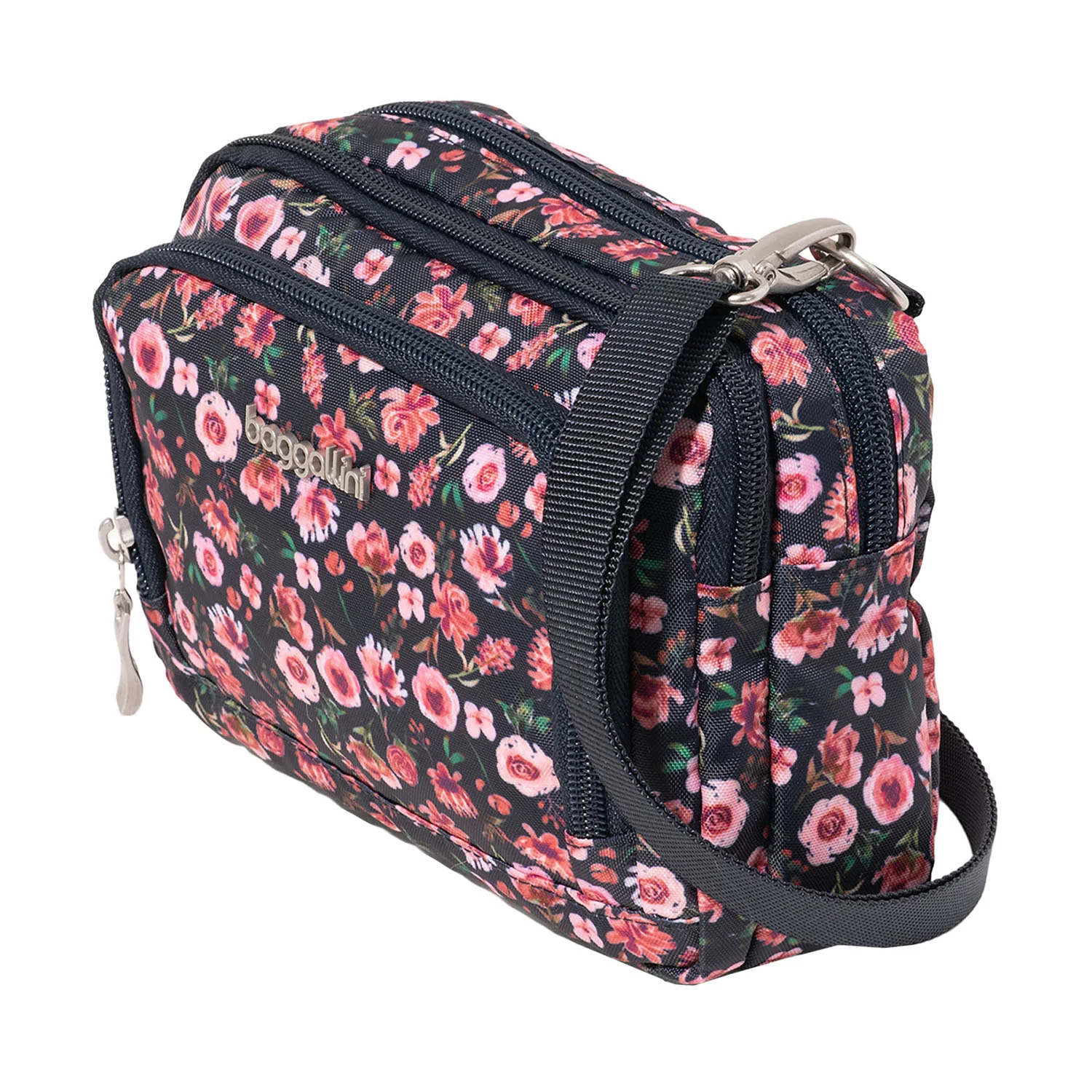 Baggallini Trifecta RFID Wallet Crossbody Wallet & Handbags Autumn Peony - Image 3