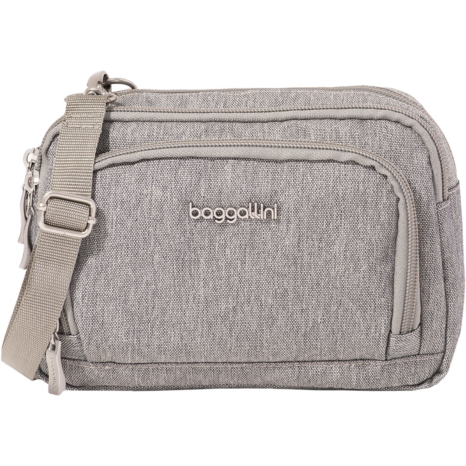 Baggallini Trifecta RFID Wallet Crossbody Wallet & Handbags Stone Heritage
