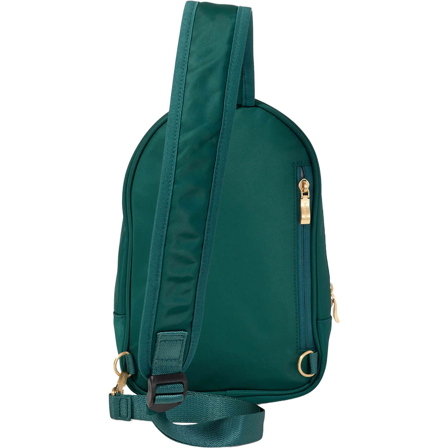 Baggallini Waverly Woven Sling Handbag Jade Woven Twill - Image 3