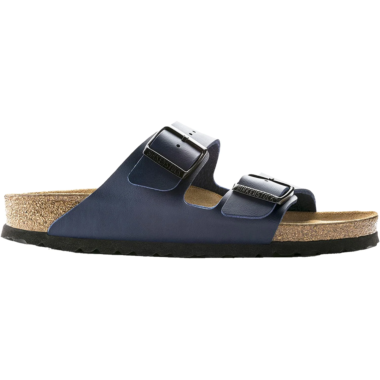 Birkenstock Arizona Soft Footbed Unisex Wellness Sandals Blue Birko-Flor