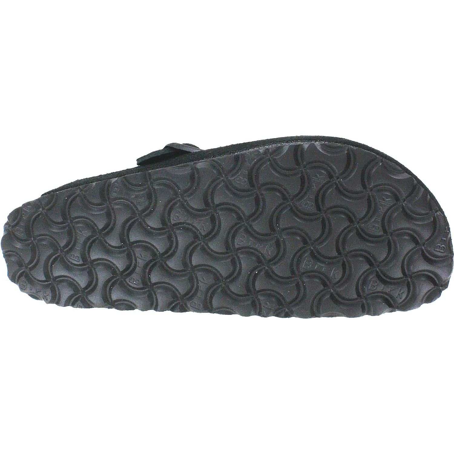 Birkenstock Boston Soft Footbed Unisex Clogs Black Suede - Image 4