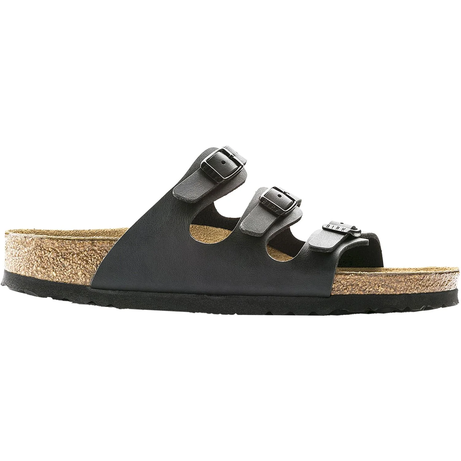 Birkenstock Florida Soft Footbed Women's Sandals Black Birko-Flor