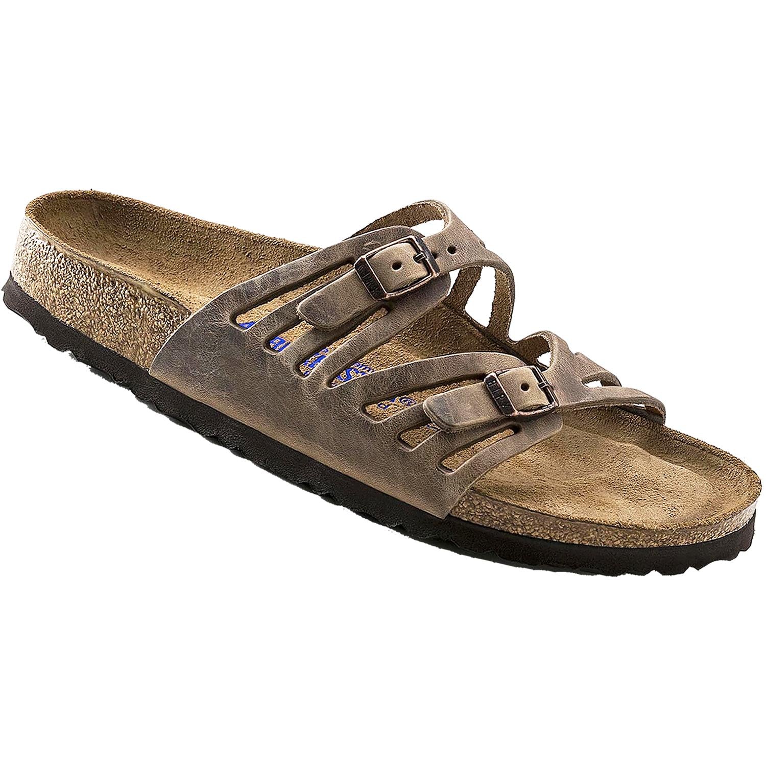 Birkenstock Granada Soft Footbed Women's Sandals Tobacco Oiled Leather - Image 3