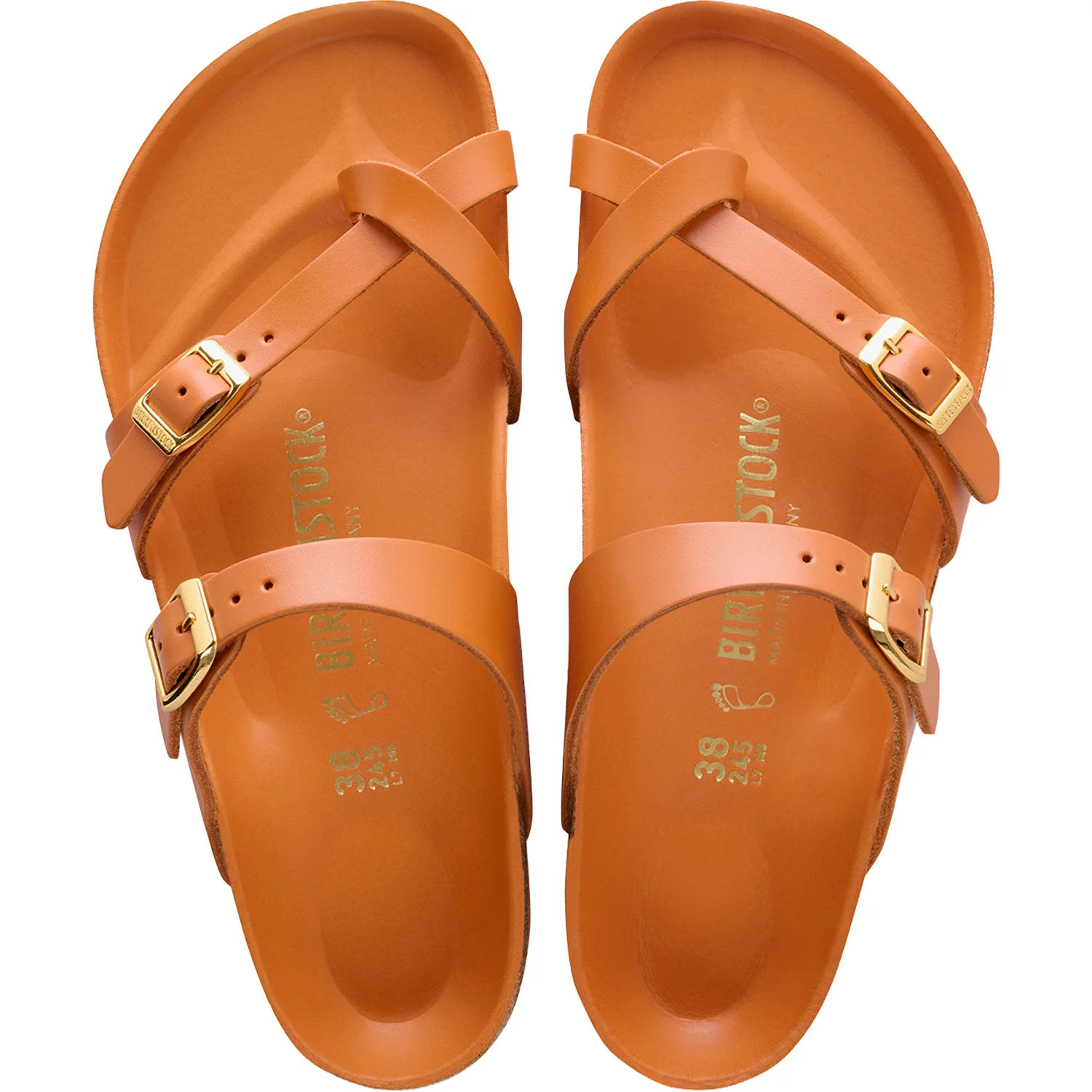 Birkenstock Mayari Amalfi Women's Sandals Kurkuma Leather - Image 2