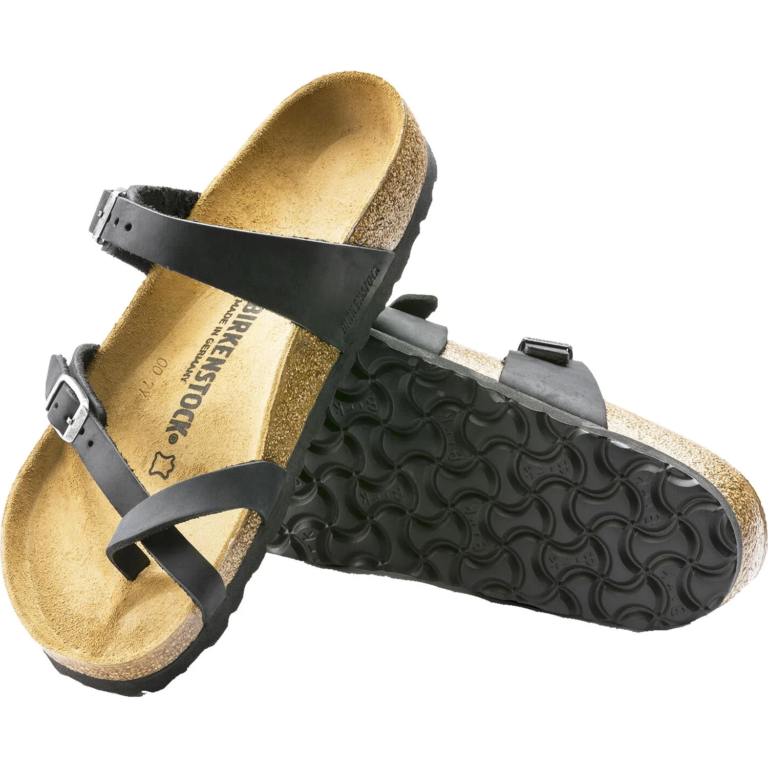 Birkenstock Mayari Women's Sandals Black Oiled Leather - Image 3