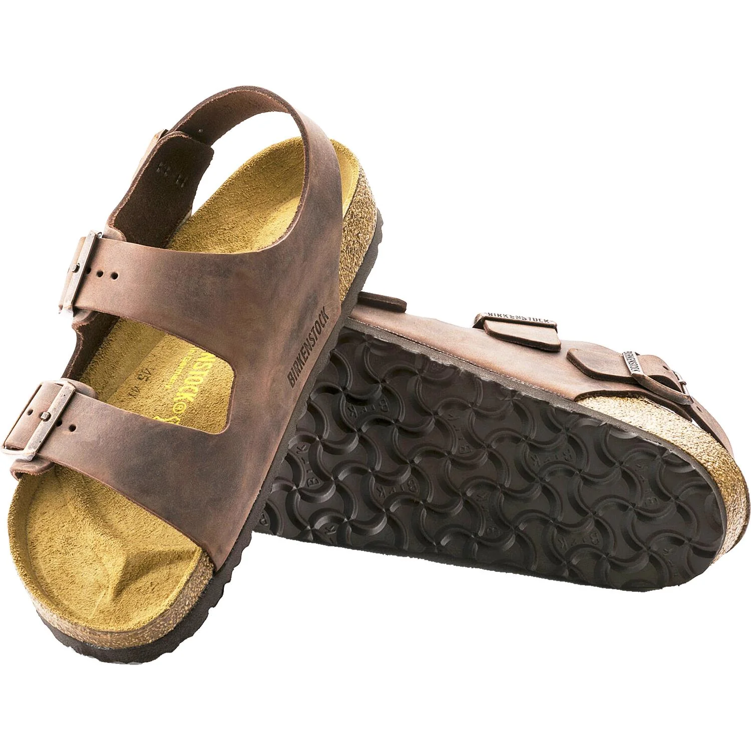 Birkenstock Milano Unisex Sandals Habana Oiled Leather - Image 3