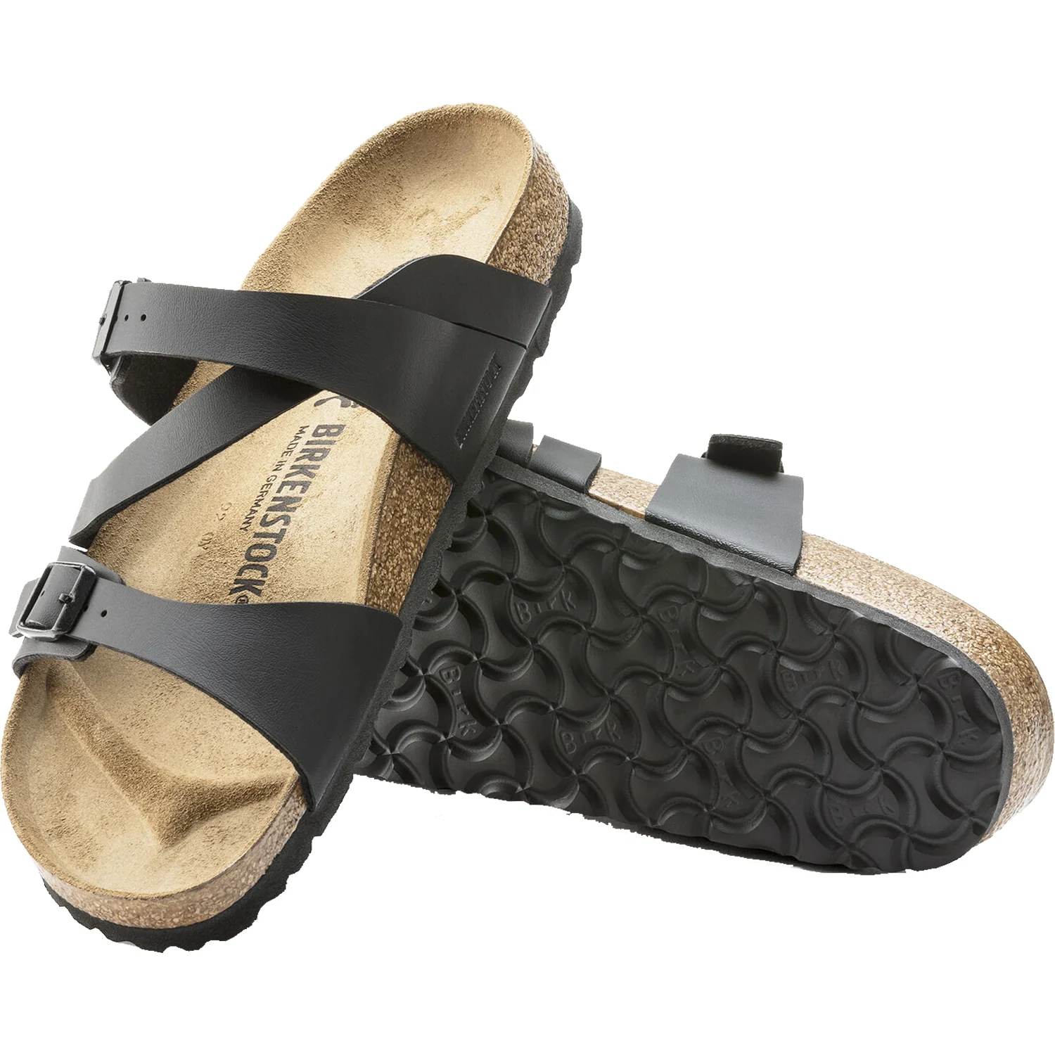 Birkenstock Salina Women's Slides Black Birko Flor - Image 3