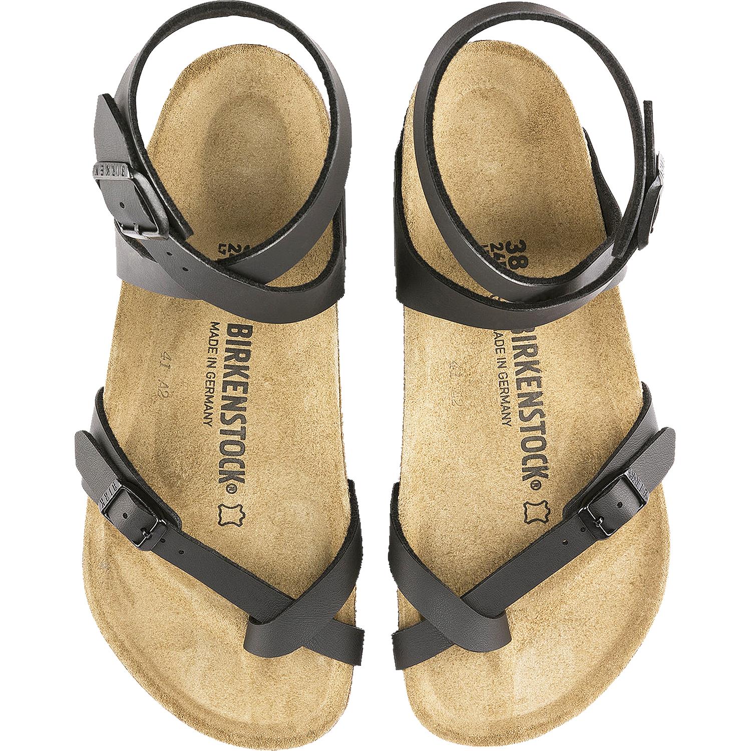 Birkenstock Yara Women's Thong Sandals Black Birko-Flor - Image 2