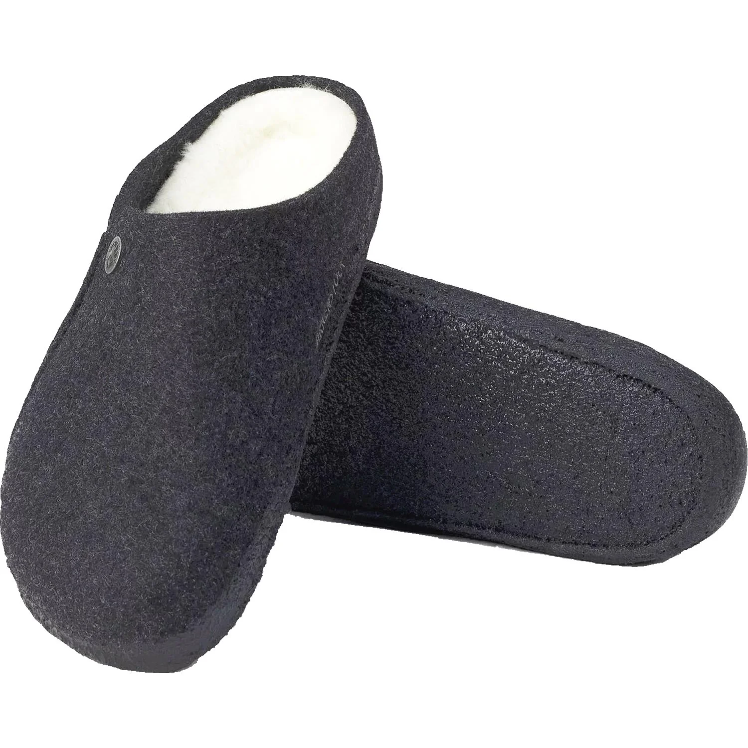 Birkenstock Zermatt Shearling Unisex Shearling Slippers Anthracite Wool - Image 3