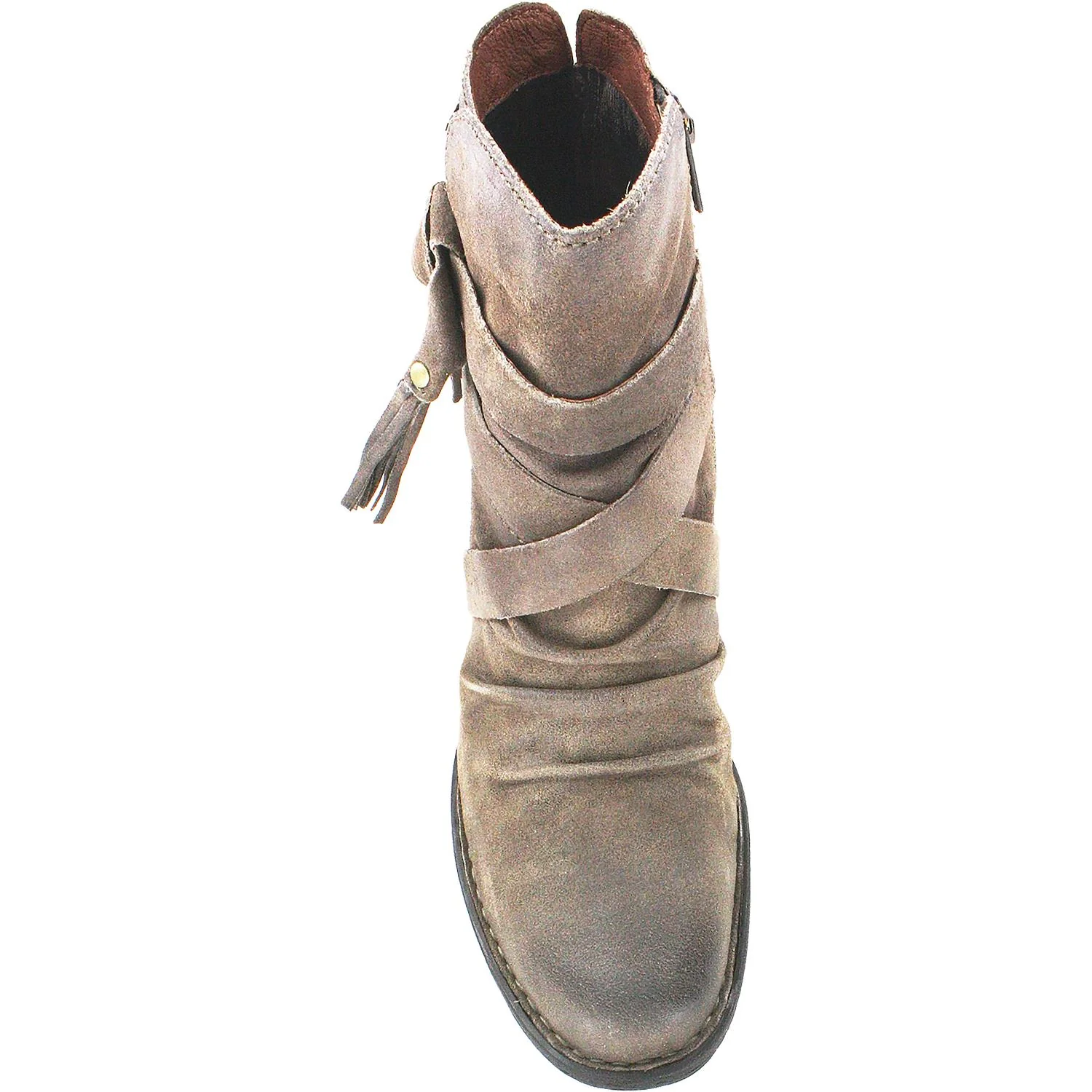 Women's Born Eton Taupe Distressed Suede - Image 2