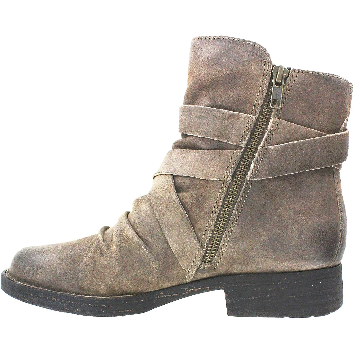 Women's Born Eton Taupe Distressed Suede - Image 3