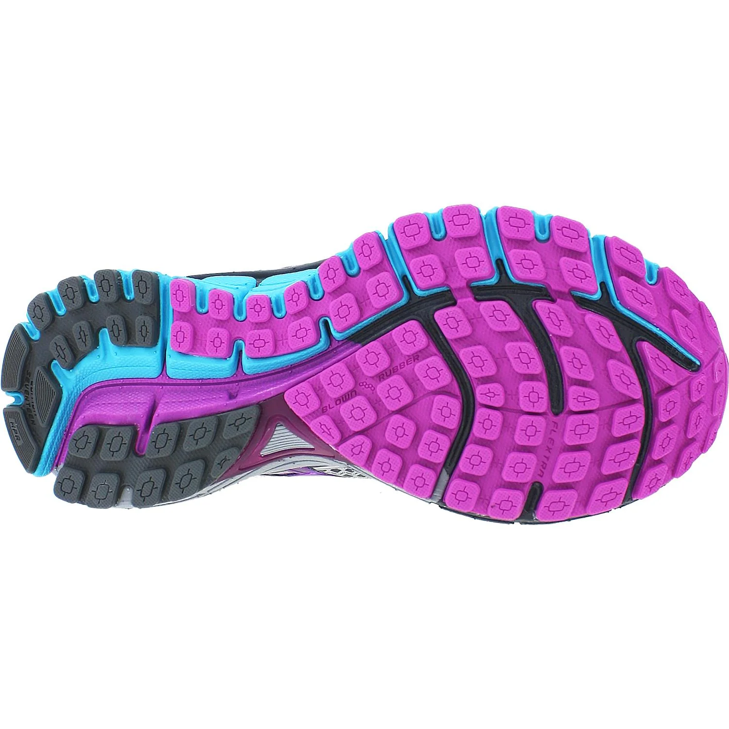 Brooks Adrenaline GTS 17 (Stability Support) Women's Running Shoes Silver/Purple Cactus Mesh - Image 4