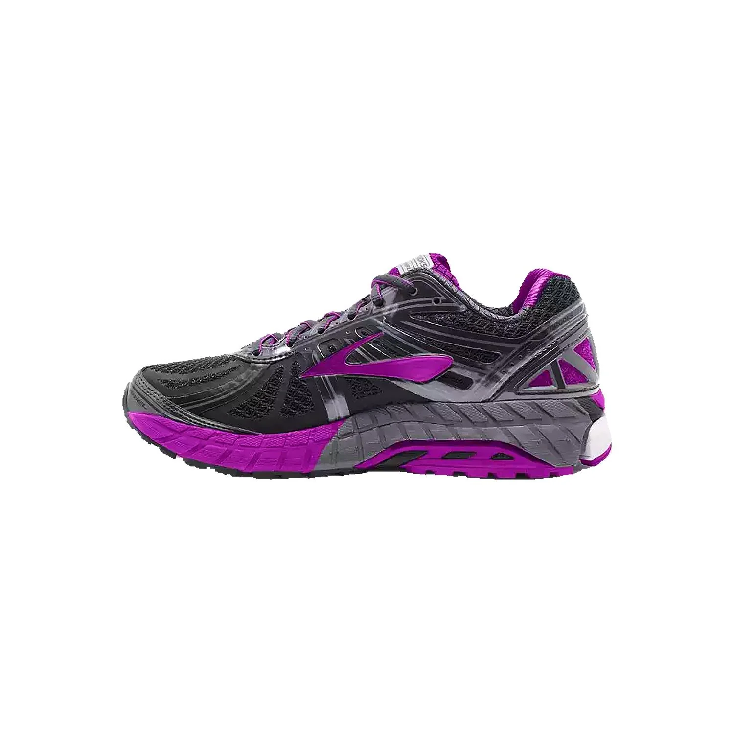 Brooks Ariel 16 Women's Running Shoes Anthracite/Purple Cactus Flower Mesh - Image 3