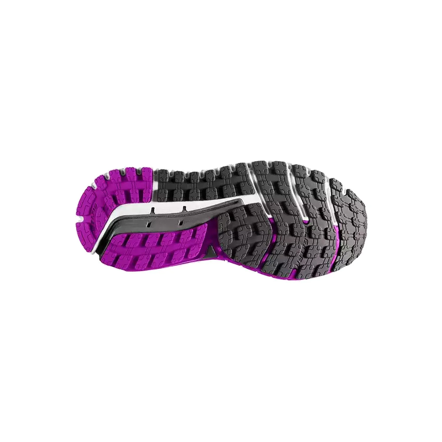 Brooks Ariel 16 Women's Running Shoes Anthracite/Purple Cactus Flower Mesh - Image 4