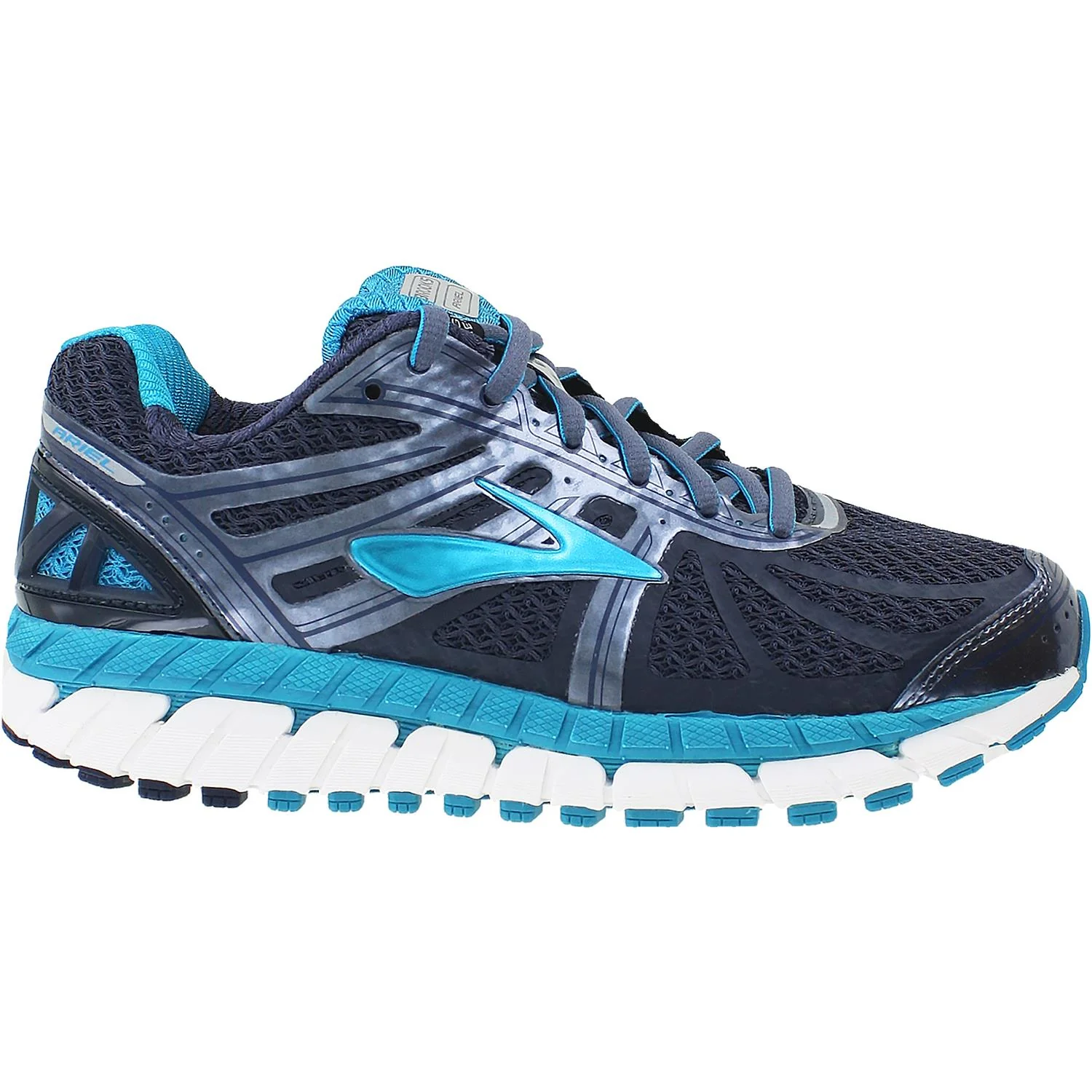 Brooks Ariel 16 (Stability Support) Women's Running Shoes Mood Indigo/Capri Breeze Mesh