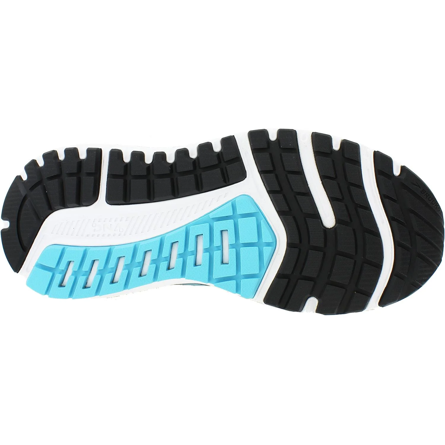 Brooks Ariel 20 Women's Running Shoes Black/Ebony/Blue Mesh - Image 4