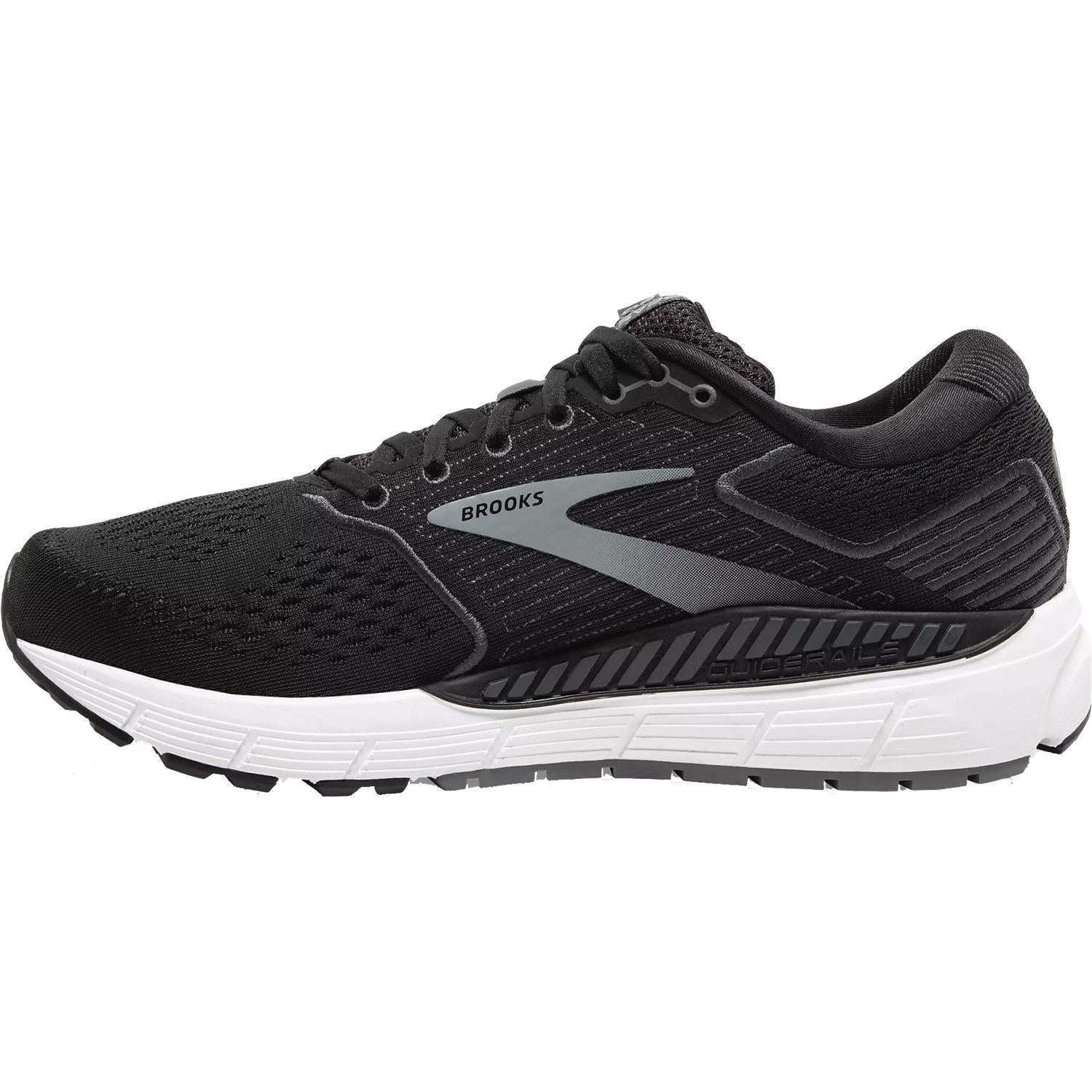 Brooks Beast 20 Men's Running Shoes Black/Ebony/Grey Mesh - Image 3