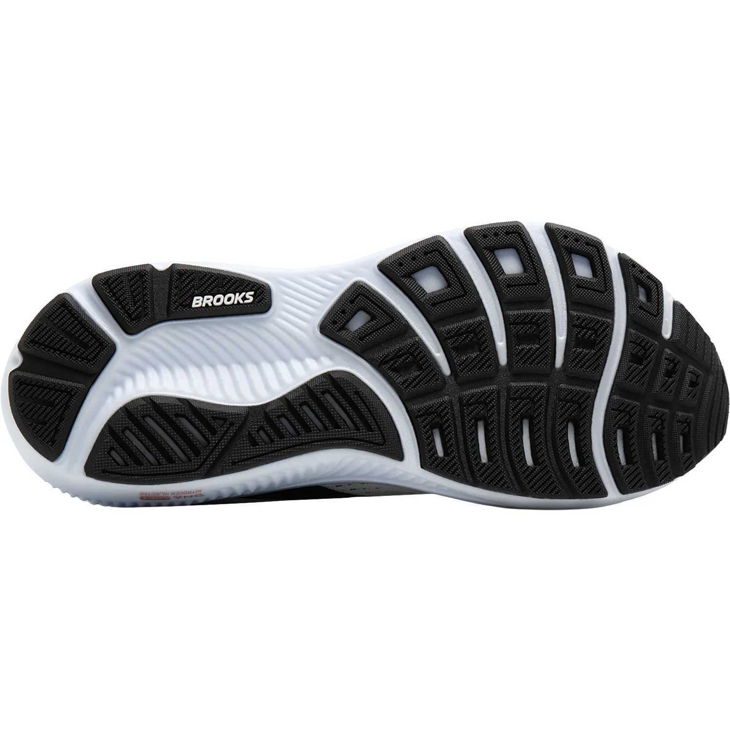 Brooks Ghost 18 Women's Athletic Shoes White/Black/Rose Gold (Neutral Support) - Image 4