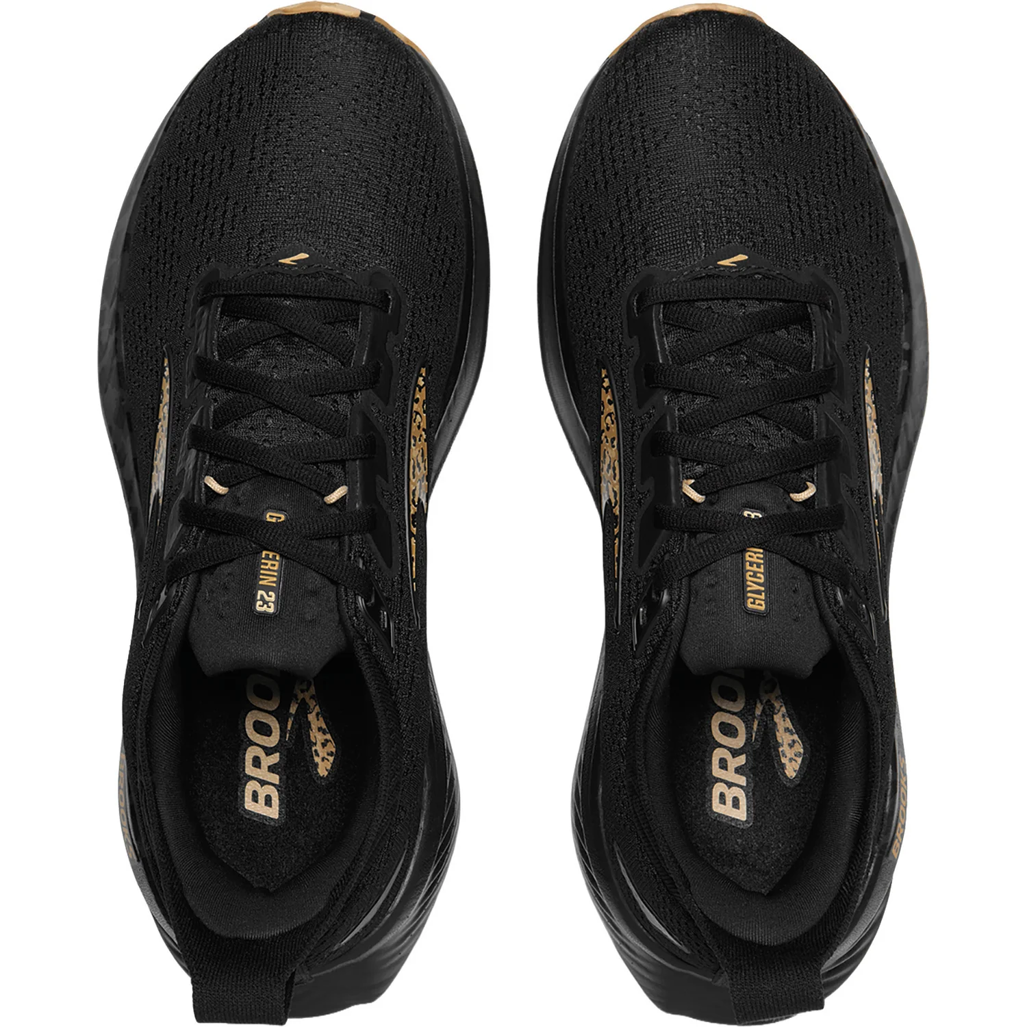 Brooks Glycerin 23 Women's Athletic Shoes Black/Asphalt/Iced Coffee (Neutral Support) - Image 2