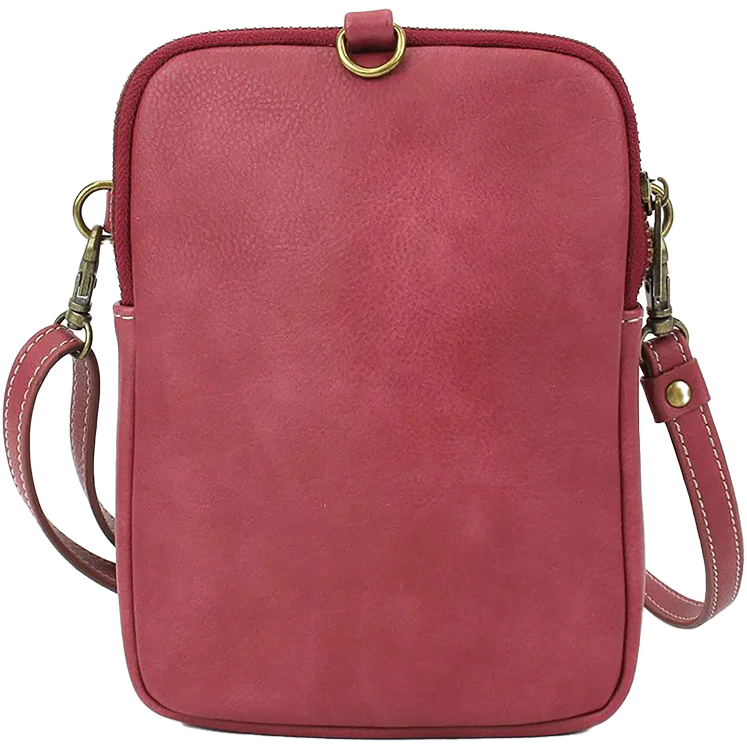 Chala Bird Uni Cellphone Crossbody  Handbag Berry - Image 4