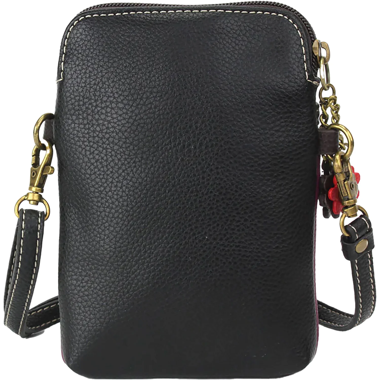 Chala Butterfly Cellphone Crossbody Handbag Purple - Image 3