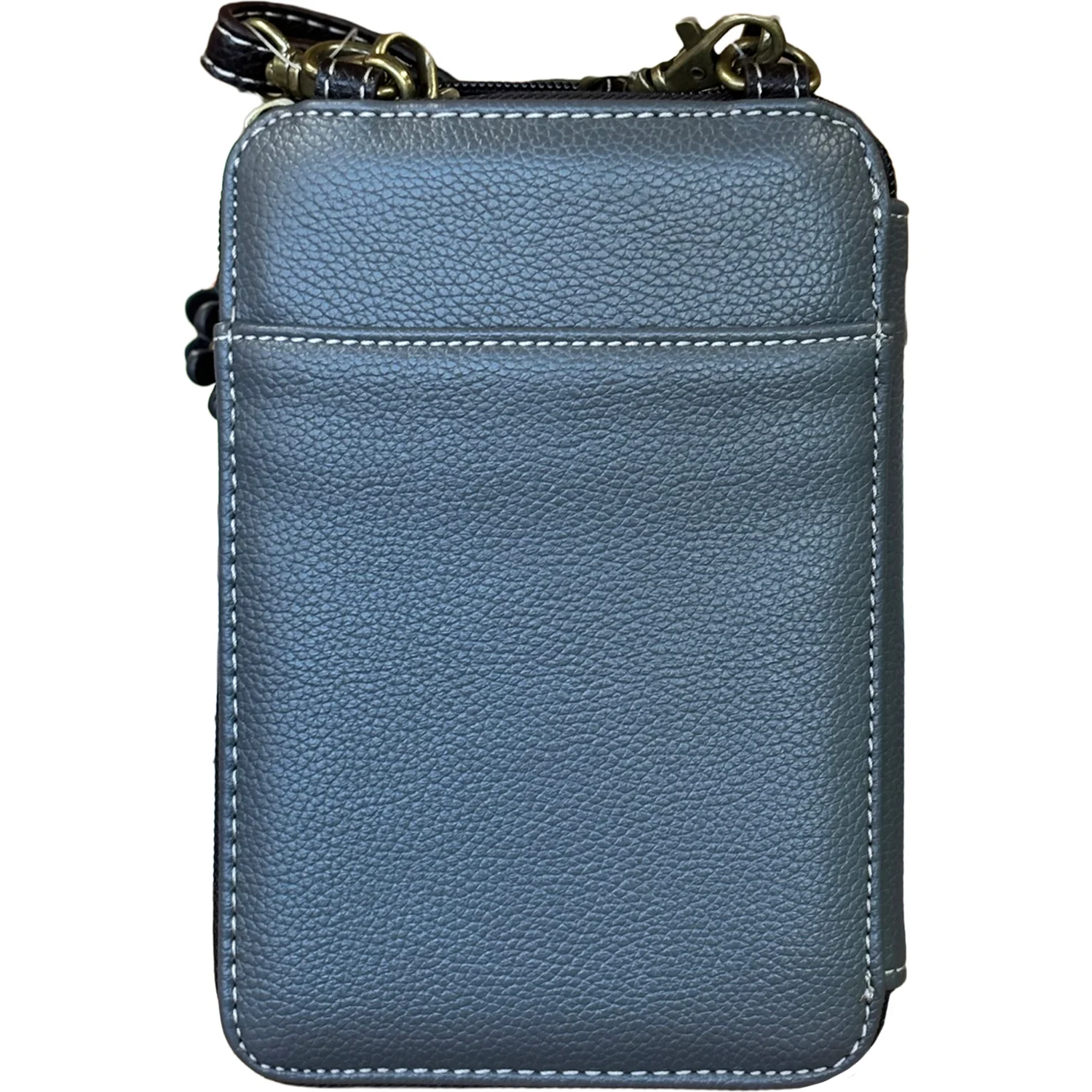 Chala Butterfly Wallet Crossbody Handbag Gray - Image 2