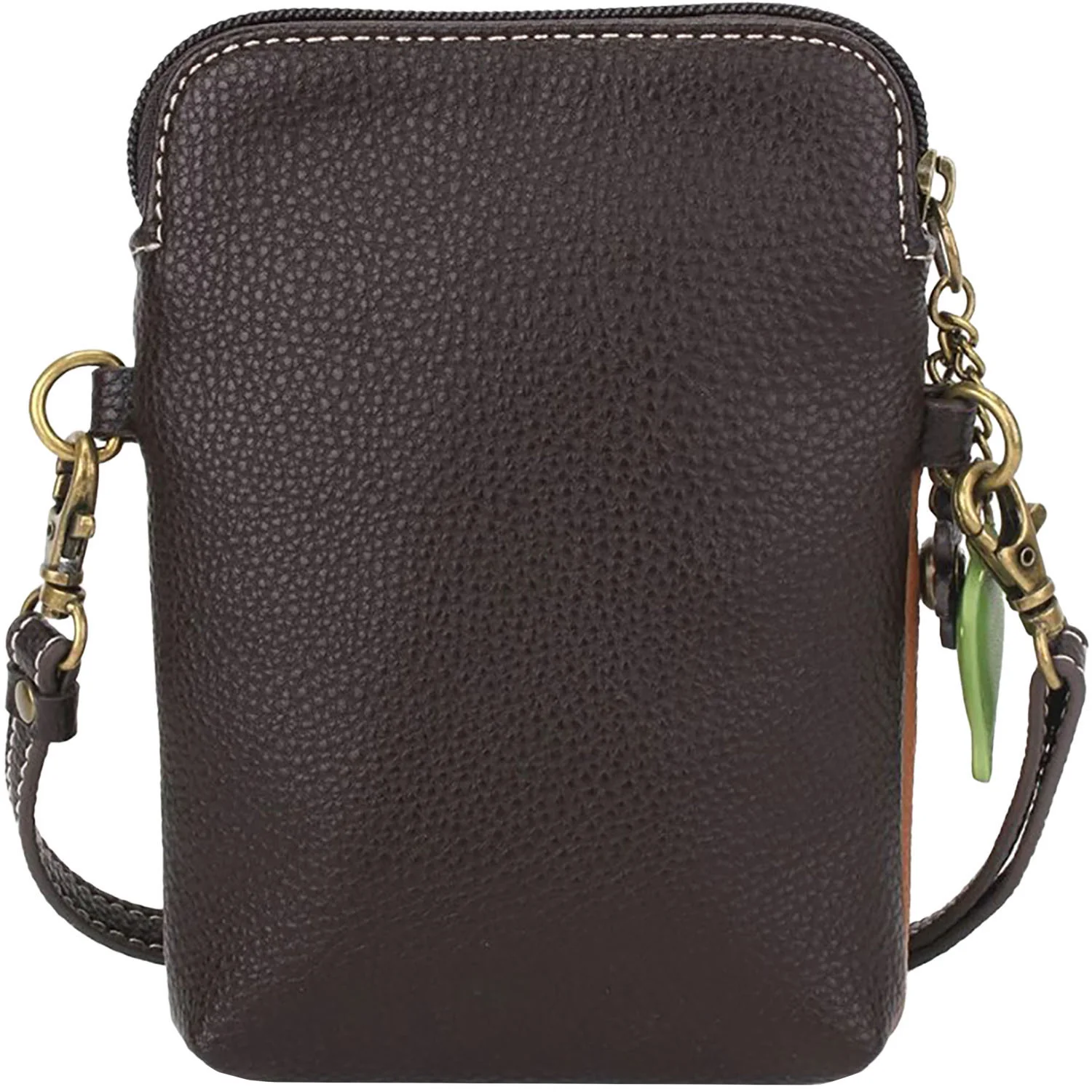 Chala Cactus Cellphone Crossbody Handbag Brown - Image 3